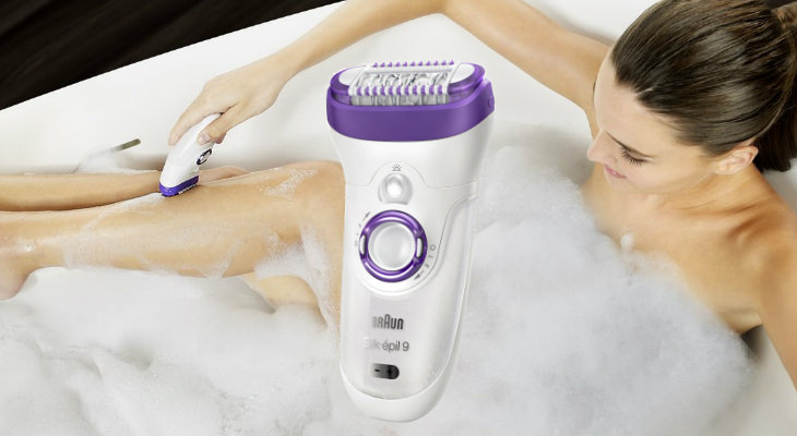 Earn Accustomed to measure Review Epilator Braun Silk Epil 9 - Wet & Dry